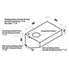 Rigid tank for drinkable water 165 l