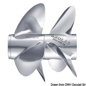 Volvo Penta aluminium propeller DP280/290 C4
