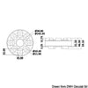 Elastic coupling joint 10 bores