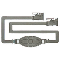 Fuel pipe w/2 MERCURY female joints