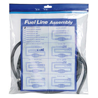Fuel pipe w/2 MERCURY female joints