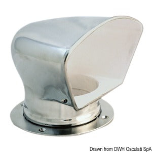 DELUXE stainless steel cowl vent