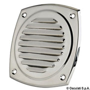 SS louvred vent 100x100 mm