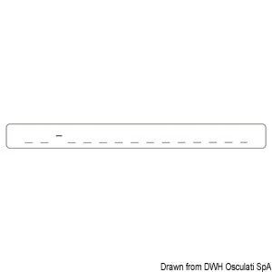 CE boat identification plate 140x13 mm