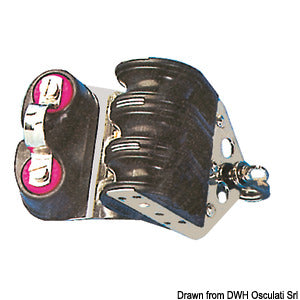 Ball-bearing block 3pulley w/cam 6x22