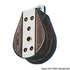 Ball-bearing footblock 6x22