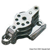 Mini-block 3pulleys w/cam and becket 6x25