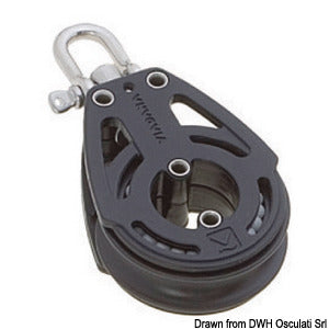 Single block w/swivel or blockable B