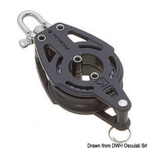 Single block w/swivel or blockable and becket B