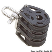 Triple block (universal head) A