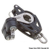 Single block w/becket u. cam cleat B