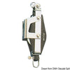 Plastinox violin block 2pulleys 8x34 w/cam and becket