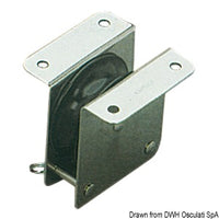 SS recess block 1pulley 55x12