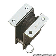 SS recess block 1pulley 34x5