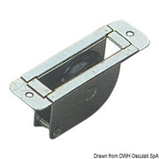 SS recess block 1pulley 38x8