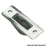 SS recess block 1pulley 22x3