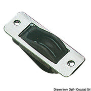 SS recess block 1pulley 28x4