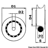 Pulley 12 mm
