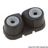 Clam cleat carbon fibre 3/8 mm