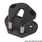 Pillar fairlead for clam cleats 56.025.32