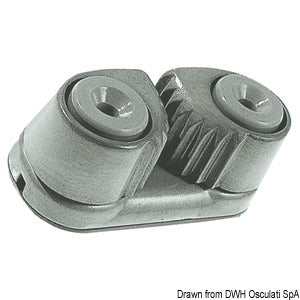 Alloy cam cleat on ball bearings