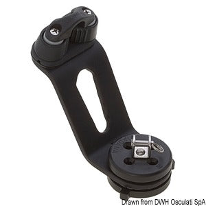 Cam cleat swivel base