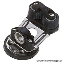 Low cam cleat swivel base