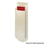 Winch handle pocket made of PVC