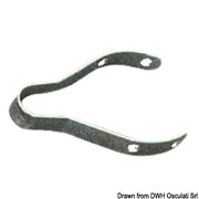 SS V-plate for boom