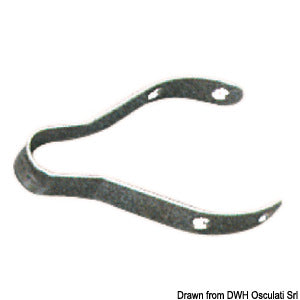 SS V-plate for boom