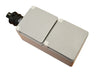 AC16-07-2 - 16A/230V - Wall Socket 2-way IP55 - Schuko (Euro)
