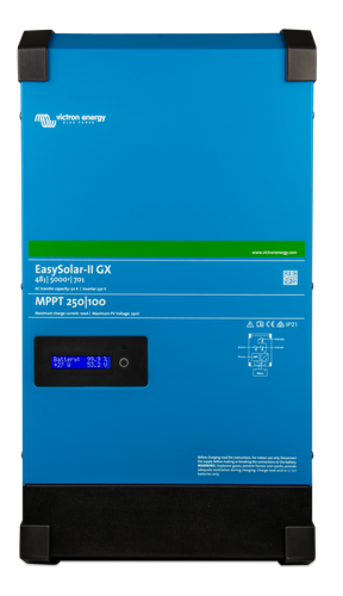 Victron MultiPlus-II GX - 48v 5000vA 70A charger - 230vAC - 50A AC transfer Relay