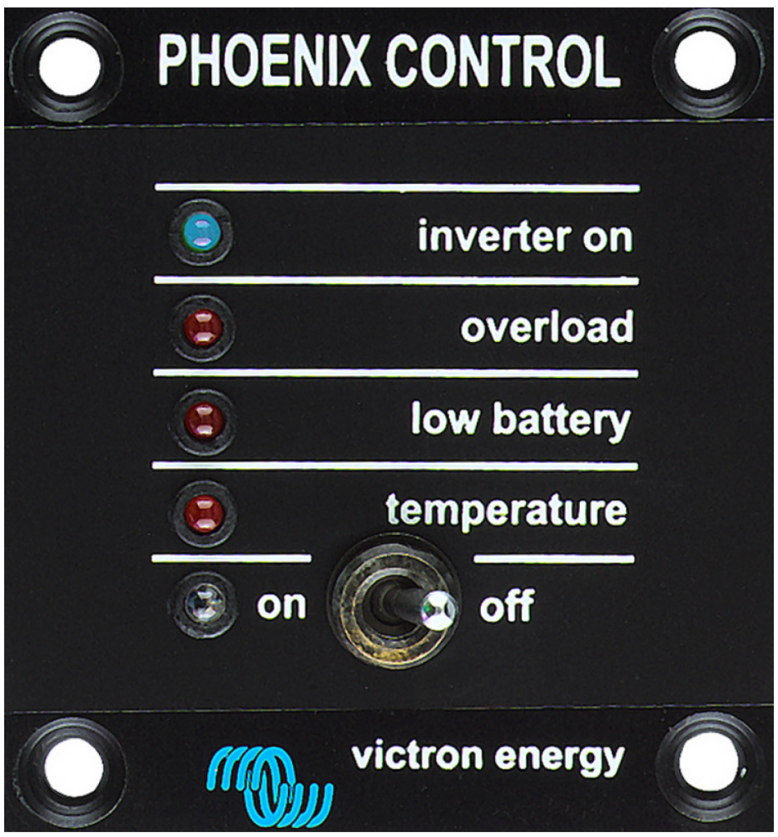 4/PIV Phoenix Inverter Control Panel.
