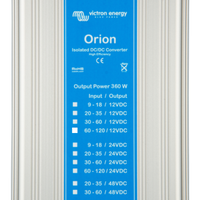 Victron Orion Isolated DC-DC converter. 110vDC input, 12v output. 360W.