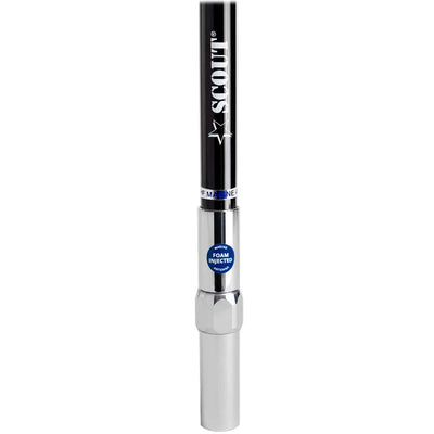 Scout Quick 5 3db VHF Fibreglass Antenna 2.4M with 5M Cable (Black)