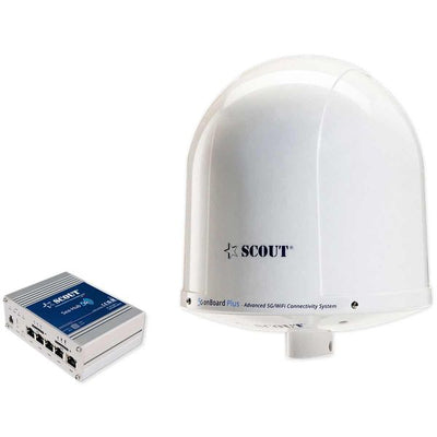 Scout 5G onBoard Plus Advanced 5G/Wi-Fi Connectivity System White