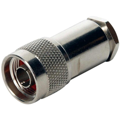 Scout N-Male Clamp Connector for RG-8 and RG-213 Coaxial Cable