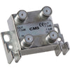 Scout CM3 F-Type Coaxial 3-Way Splitter