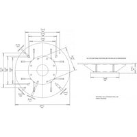 Scanstrut SC91 Satcom Antenna Mount in Stainless Steel 316 (KNS & KVH)