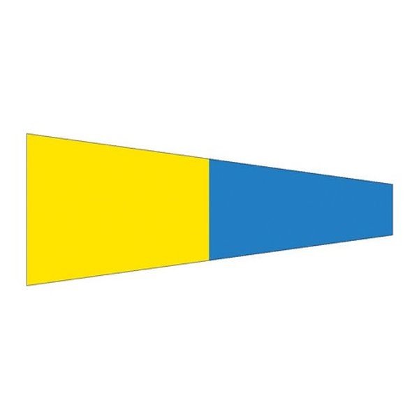 Flag International Code Signal 5 (30 x 45cm)
