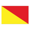 Flag International Code Signal O (30 x 45cm)