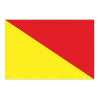 Flag International Code Signal O (30 x 45cm)