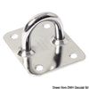 Flate eye plate