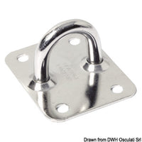 Flate eye plate