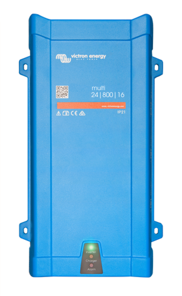 Victron Phoenix Sine Wave MultiPlus. 24V, 800VA Inverter with 16 Amp Charger (IP21).