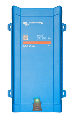Victron Phoenix Sine Wave MultiPlus. 24V, 800VA Inverter with 16 Amp Charger (IP21).