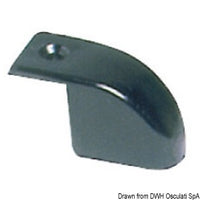 Plastic rail terminal