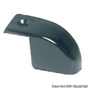 Plastic rail terminal