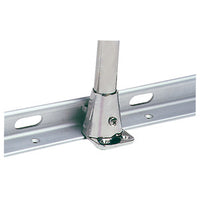 Stanchion base straight 90° 55x73mm 65mm