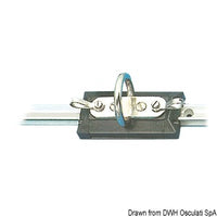 Traveler for spinnaker pole link
